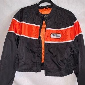 VINTAGE Harley Davidson Racing Bomber Jacket